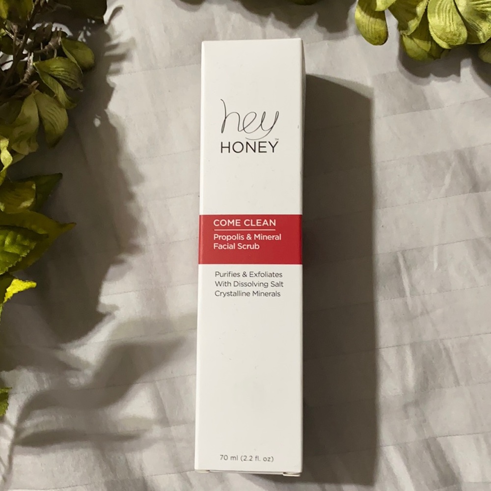 Hey Honey Come Clean Facial Scrub